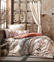 L'essentiel linge de maison Felix - Tile Red